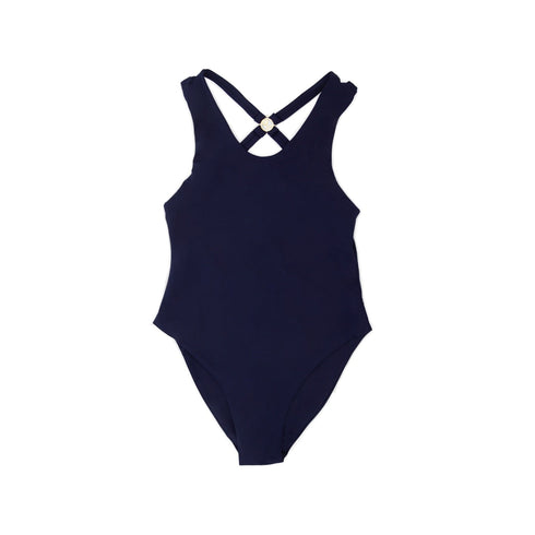 Santorini Swimsuit Deep Sea Blue