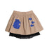 MAGIC MENDING PRELOVED Beige Cotton Skirt with Submarine, 2 years