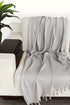 Silver Throw Extra Soft Blanket