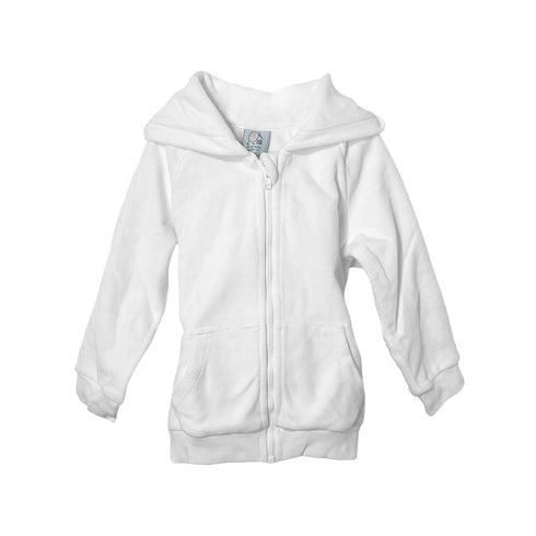 White hoody 100% Cotton