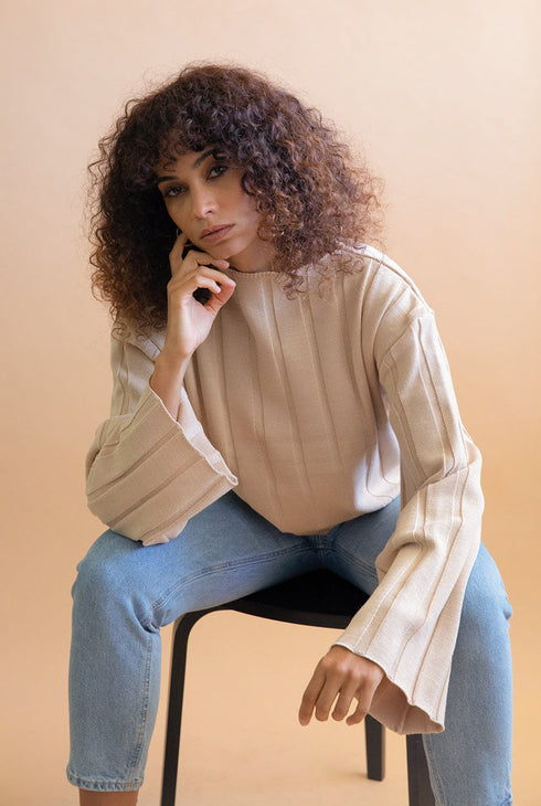 Pull Nashi beige