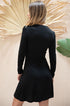 Robe Camélia noire