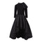 Black Dress with Trail