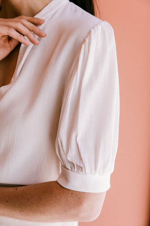 Blouse Magnolia blanche