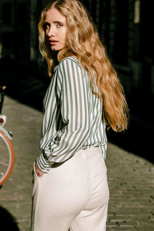 Chemise Kauri verte