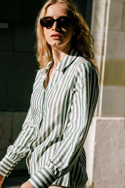 Chemise Kauri verte