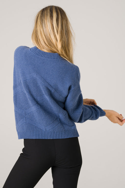 Gilet Tanaisie bleu