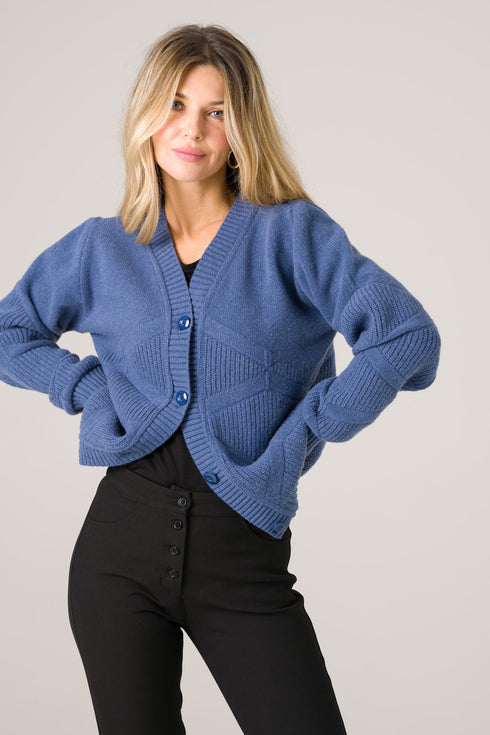 Gilet Tanaisie bleu