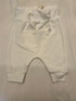 White 100% Cotton Tracksuit Bottoms