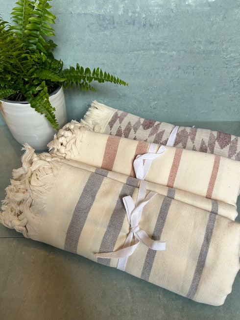 The Blue Stripe Peshtemal Towel