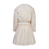 Beige Cotton Dress for Girls