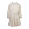 Beige Cotton Dress for Girls