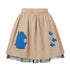 Kids Beige Cotton Skirt with Submarine