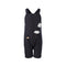 Kids' Cotton Farmer Dungaree in Black