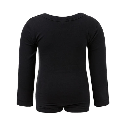 Black Baby Onesie with Jellyfish Application