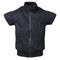 Padded Vest with Skyline Embroidery