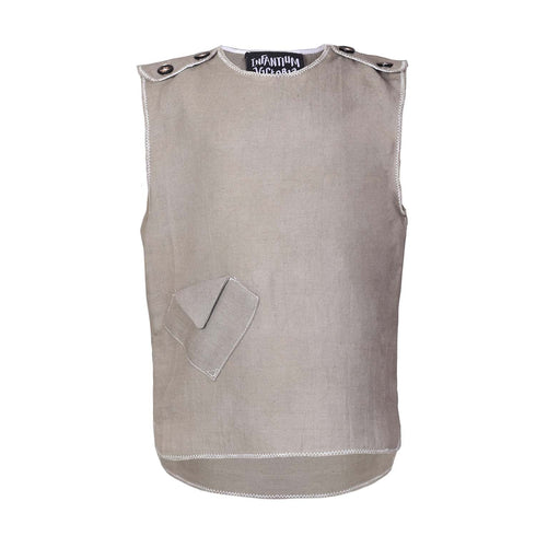 Khaki Vegan Cashmere Weganool Baby Tunic