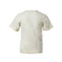 Off-White Short Sleeve T-Shirt with Tractor Print