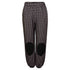 Black and White pied de poule Kids Pants with Knee Patches