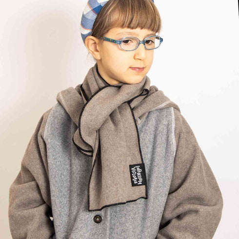 Grey Fleece Hoodie