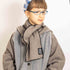 Grey Fleece Hoodie