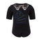 Baby Onesie with Dragon Embroidery