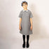 Kids Grey Fleece A-Line Dress