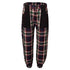 Kids Pants in Bordeaux and Green Tartan