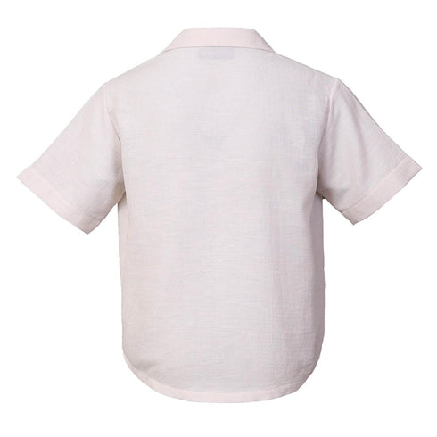 Kids Shirt in Cream Weganool Vegan Cashmere
