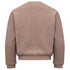 Beige Fleece Sweatshirt with Unicorn Appliqué