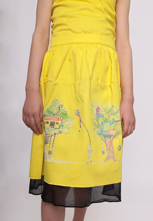 CANOPY SUNDRESS Organic Cotton Baby Girls Dress