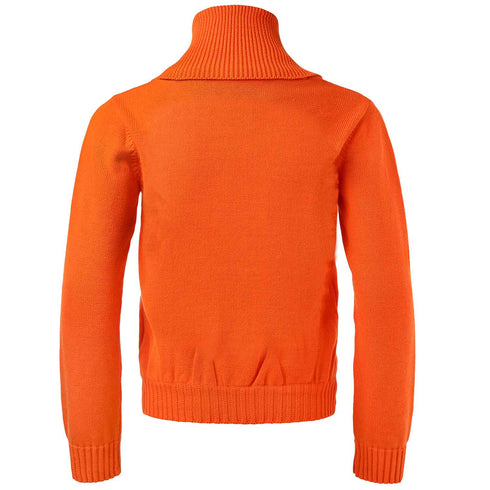 Orange Girls and Boys Cardigan