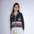 Grey Boys and Girls Cardigan with Hand Embroidery