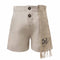 Kids' Linen Shorts with Hemp Sash