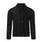 Balck Summer Cardigan with Front Buttons Fastening