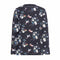 Black Floral T-shirt for Kids