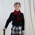 Kids' Black Turtleneck Top