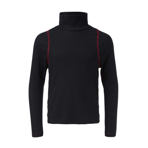 Kids' Black Turtleneck Top