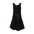Black Cable Knit Dress for Girls