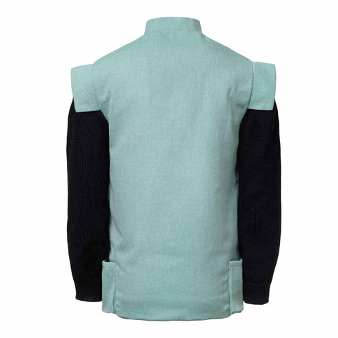 Pirate Jacket Organic Cotton Jacket with Knitted Sleeves