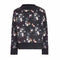 Black Floral Kids Sweatshirt