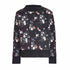 Black Floral Kids Sweatshirt