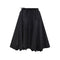 Zero Waste Black Flare Skirt