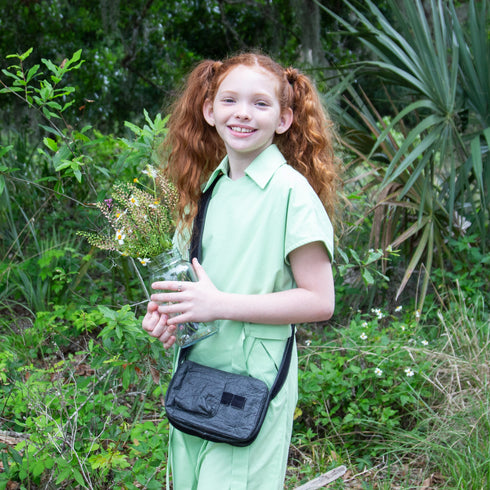 Pinatex Cross Body Purse for Girls and Boys