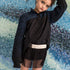 Black Velvet Bloomers with Tulle for Girls