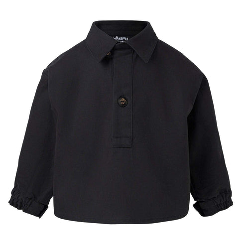 Baby Black Tunic with Panda Embroidery