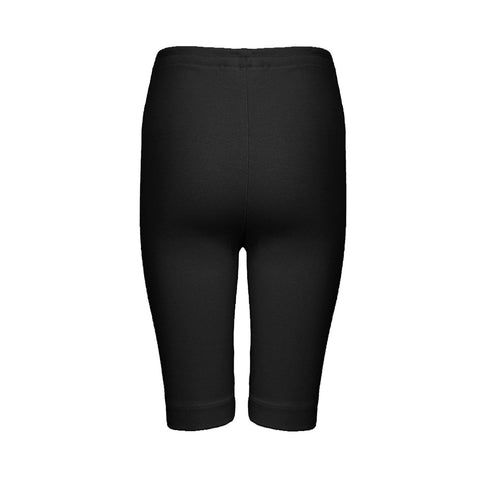 Black Jersey Boys and Girls Biker Shorts