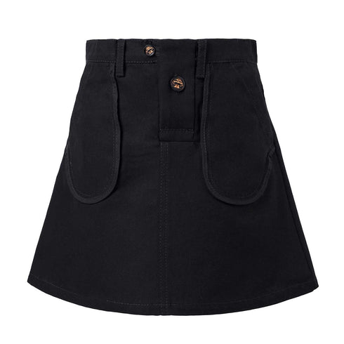 Kids Black Mini Skirt