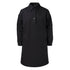 Girls Black Shirt Dress with Panda Embroidery