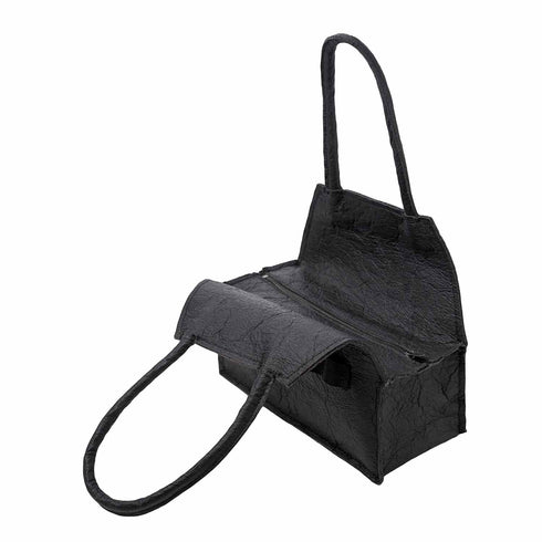 Black Pinatex Handbag